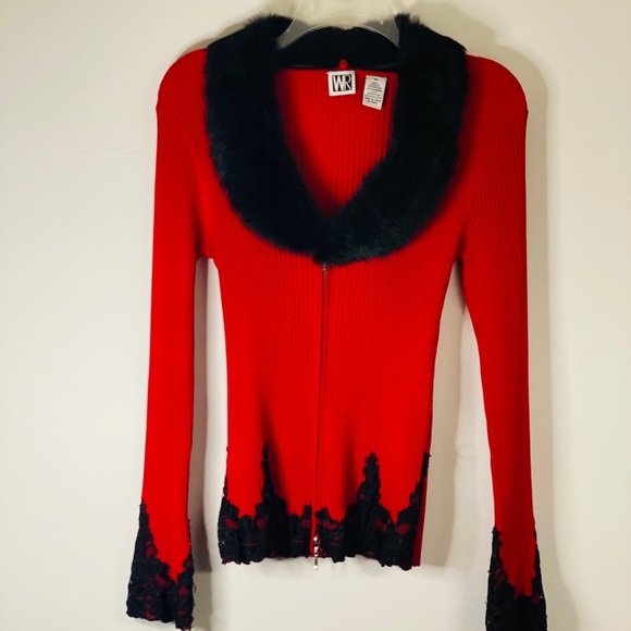 Sweaters - WR Red & Black Sweater